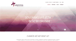 Desktop Screenshot of alamma.eu