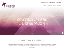 Tablet Screenshot of alamma.eu